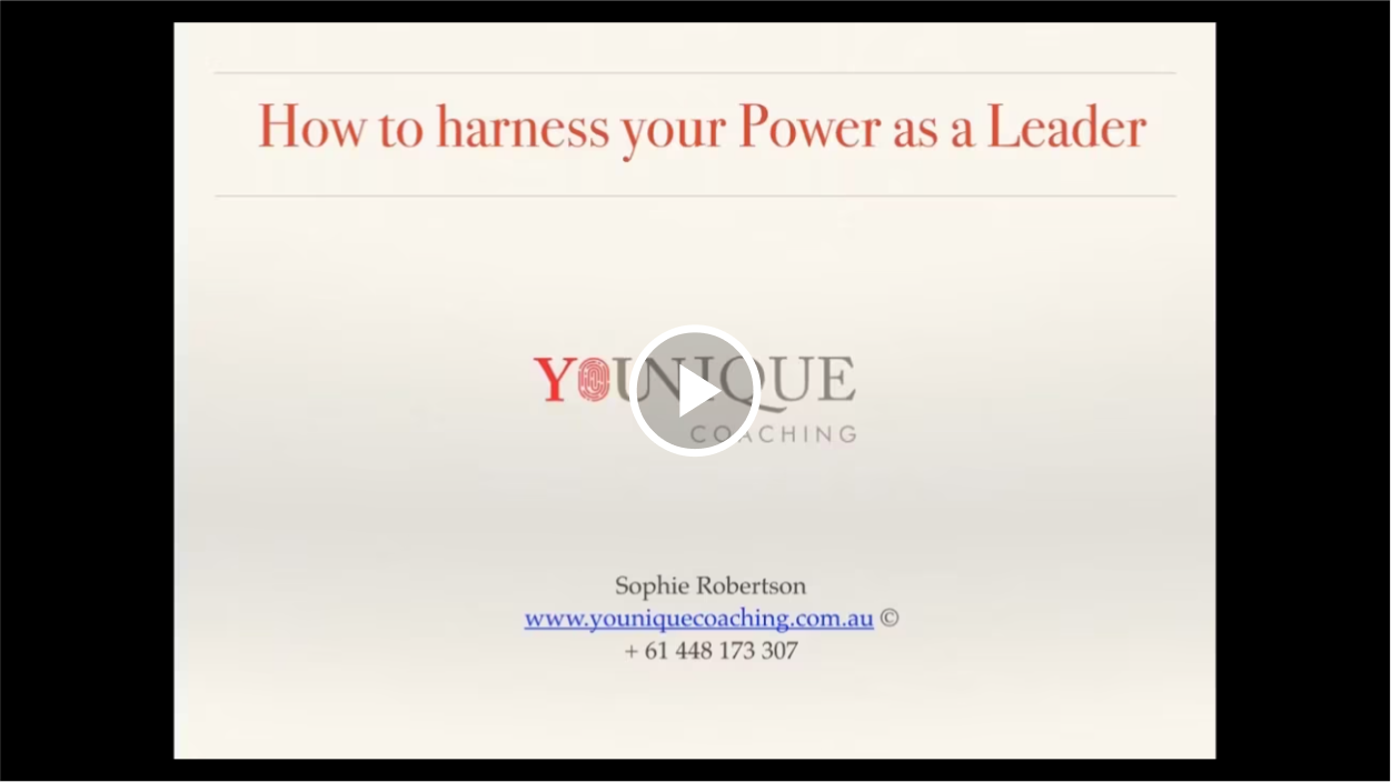 How to harness your power as a leader